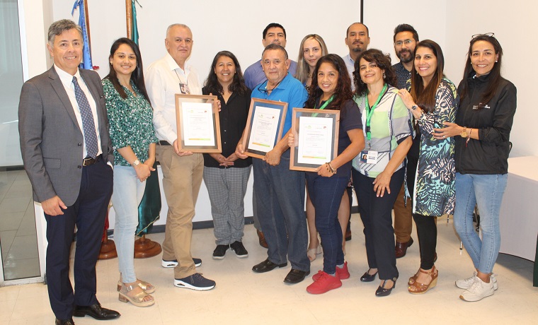 Mutual de Seguridad entregó certificación de excelencia a las tres instituciones Santo Tomás en Antofagasta