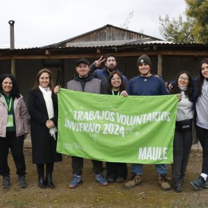 Trabajos Voluntarios de Invierno en comuna de Maule