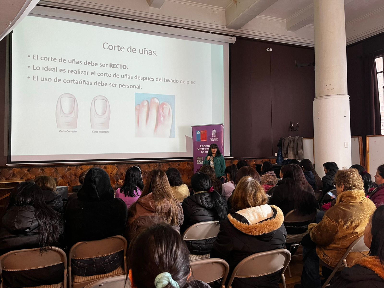 Carrera de Podología Clínica del CFT realizó taller a ...