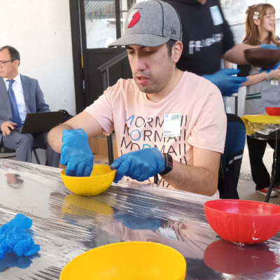 Casa de Discapacidad de Puente Alto finalizan taller de producción del Proyecto Aprende Emprende