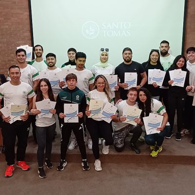 Carrera de Preparador Físico de sede Viña del Mar realiza ceremonia de entrega de certificaciones COCH